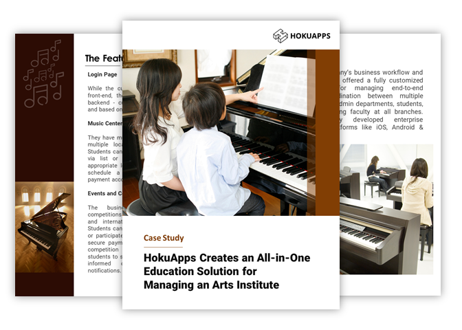 An all-in-one application for Arts Education & Retail helps this business succeed on all fronts