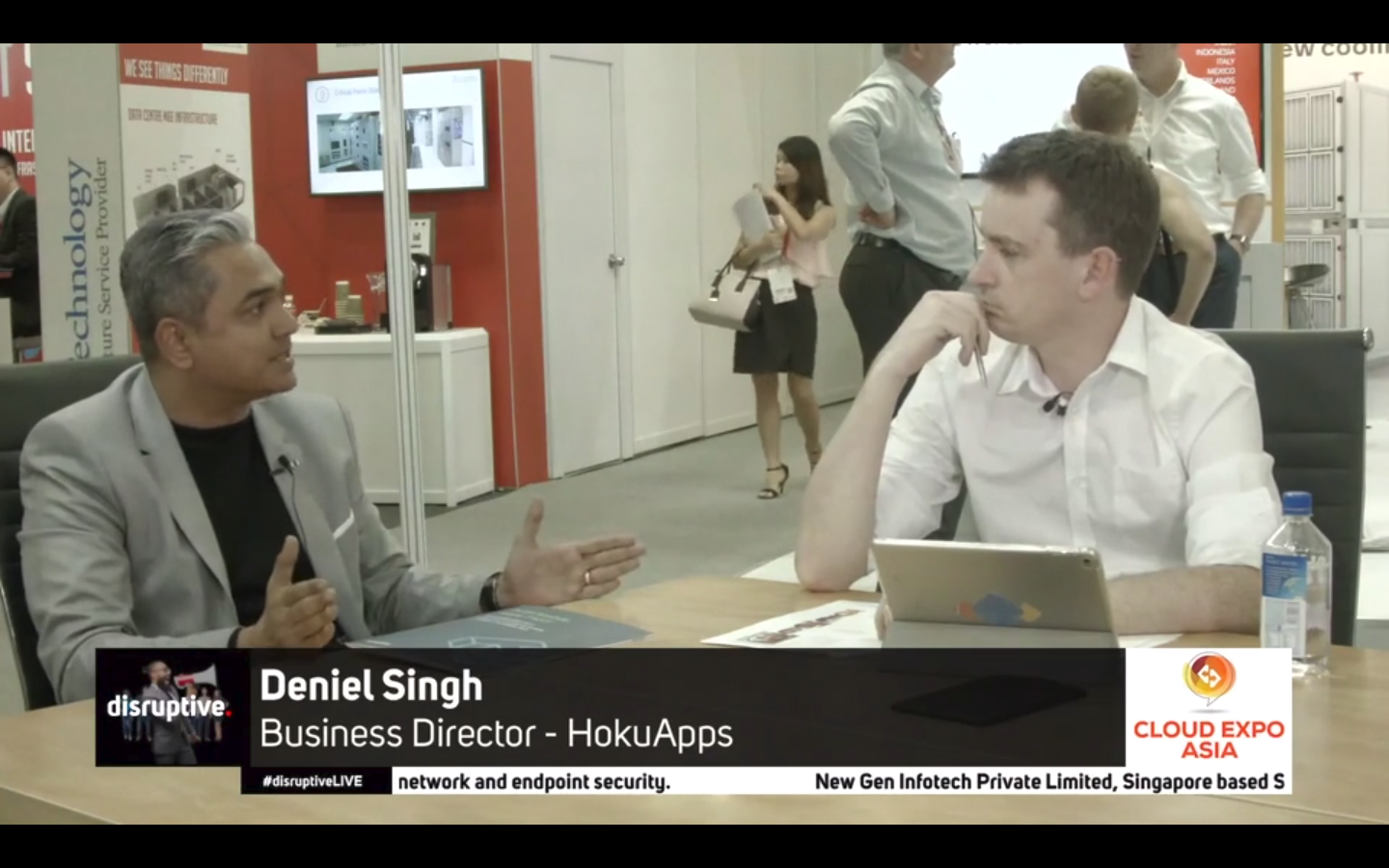 Deniel Singh, Business Director-HokuApps, speaks at Cloud Expo Asia 2018, Singapore